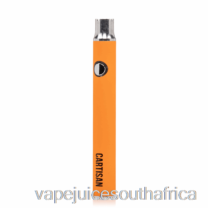 Vape Juice South Africa Cartisan Button Vv 350 510 Battery Orange